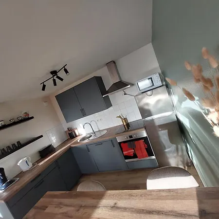 Appartement Rouen : Vue panoramique sur la seine avec parking Chambre photo