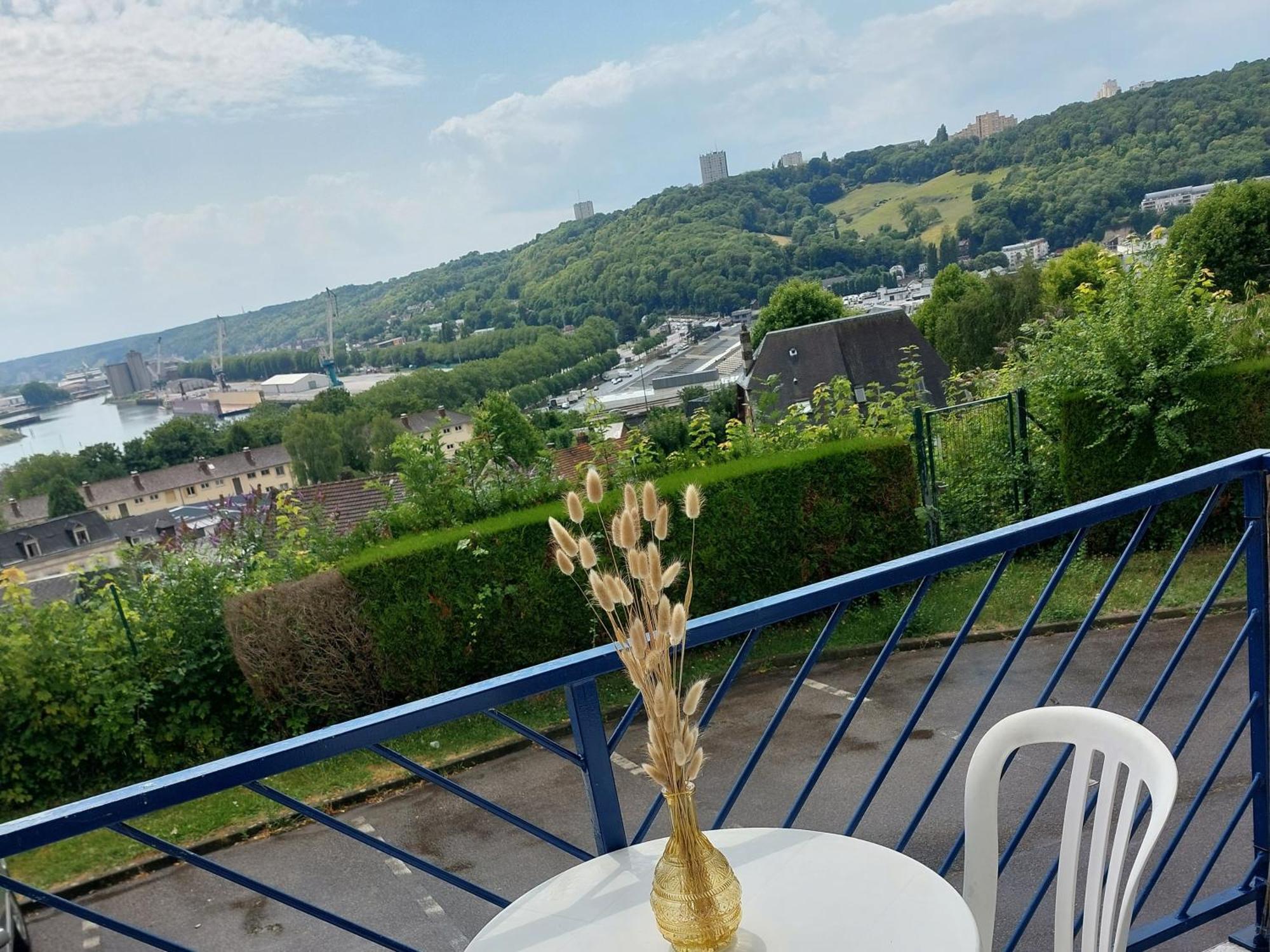 Apartment : Vue Panoramique Sur La Seine Avec Parking Rouen